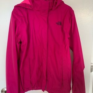 North face rain jacket